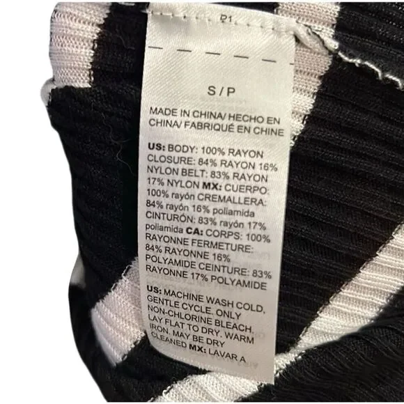 White House Black Market Women's Striped Long Cardigan Sweater Size S - Picture 3 of 7